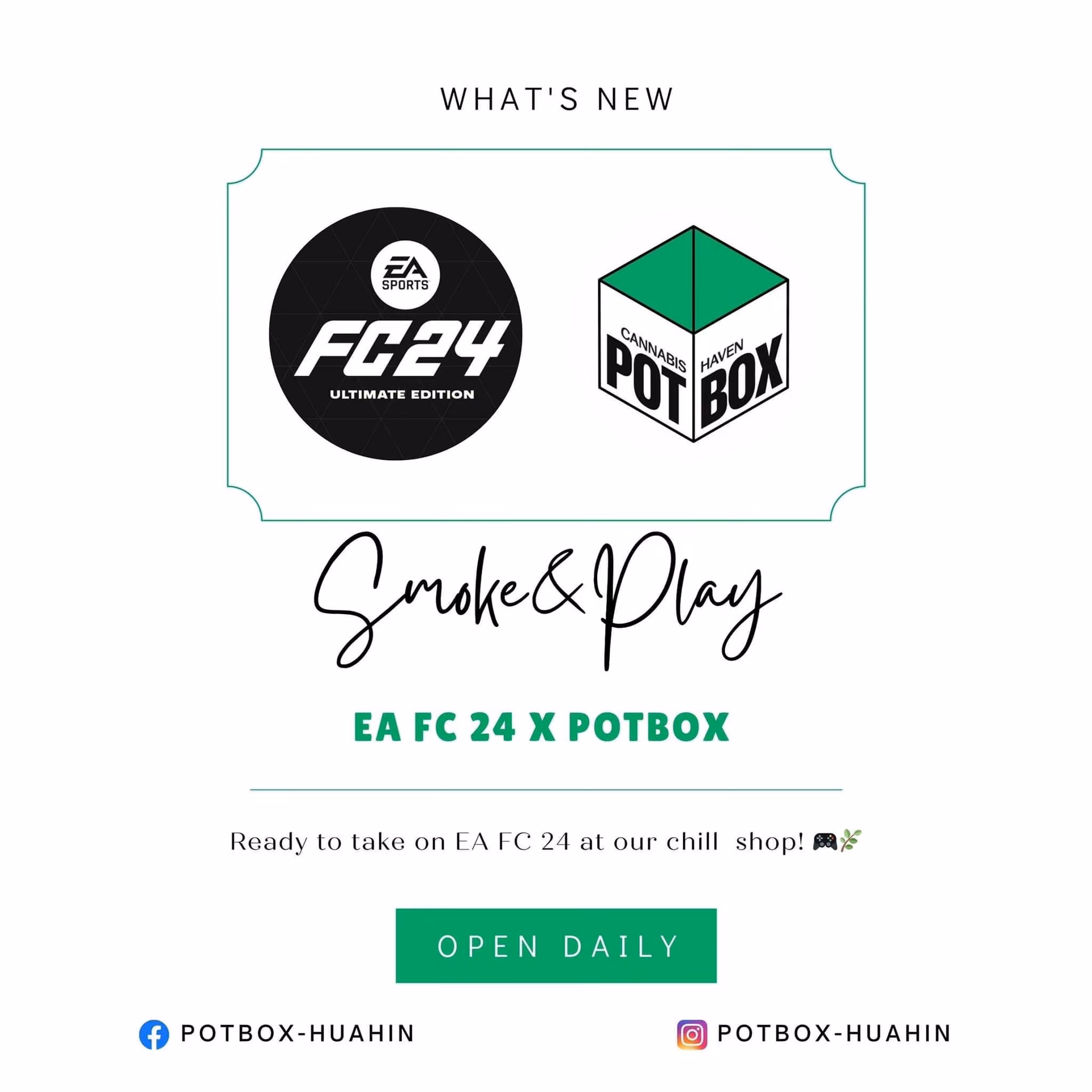 Cannabis Dispensary Pot Box in Hua Hin logo