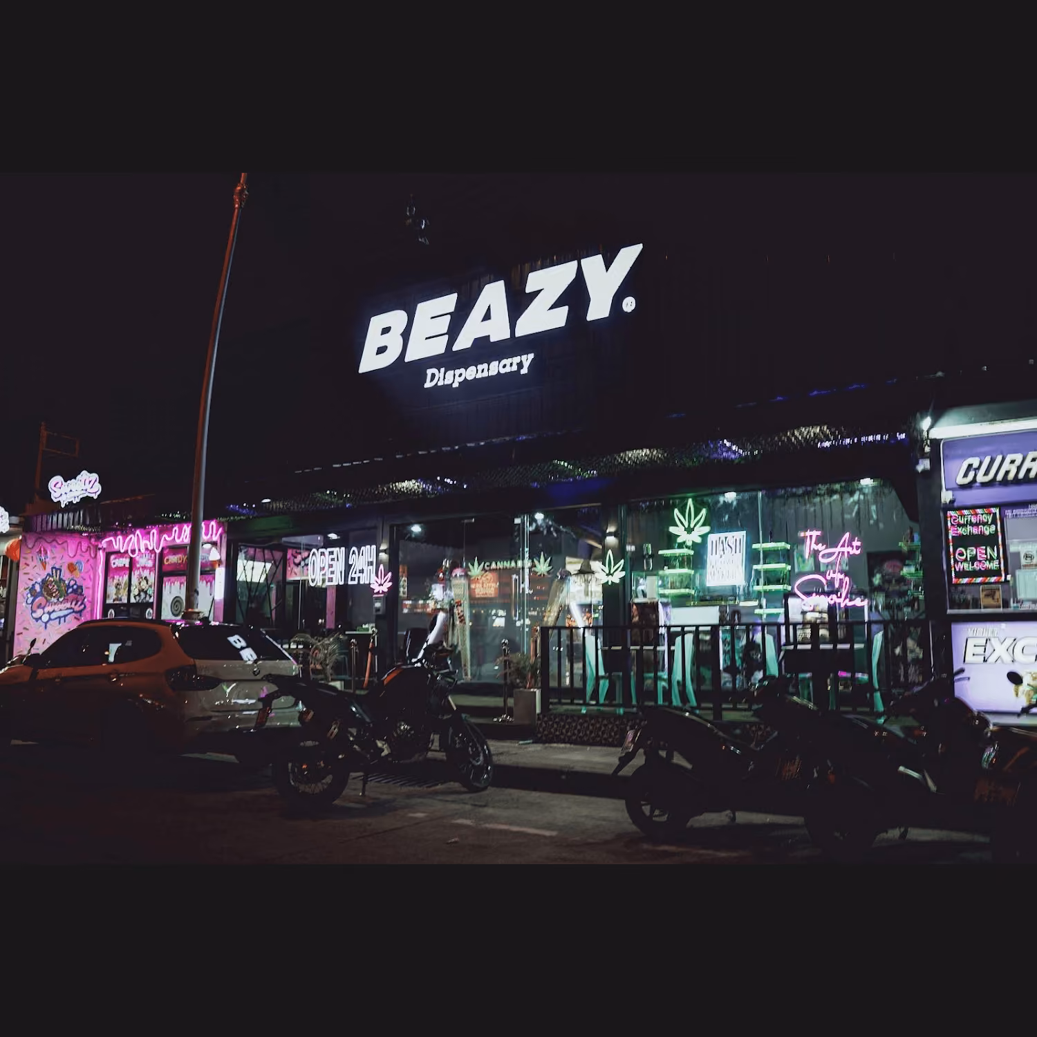 Kannabisz üzlet Beazy Patong logó