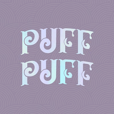 Phuket में कैनबिस डिस्पेंसरी Puff Puff लोगो