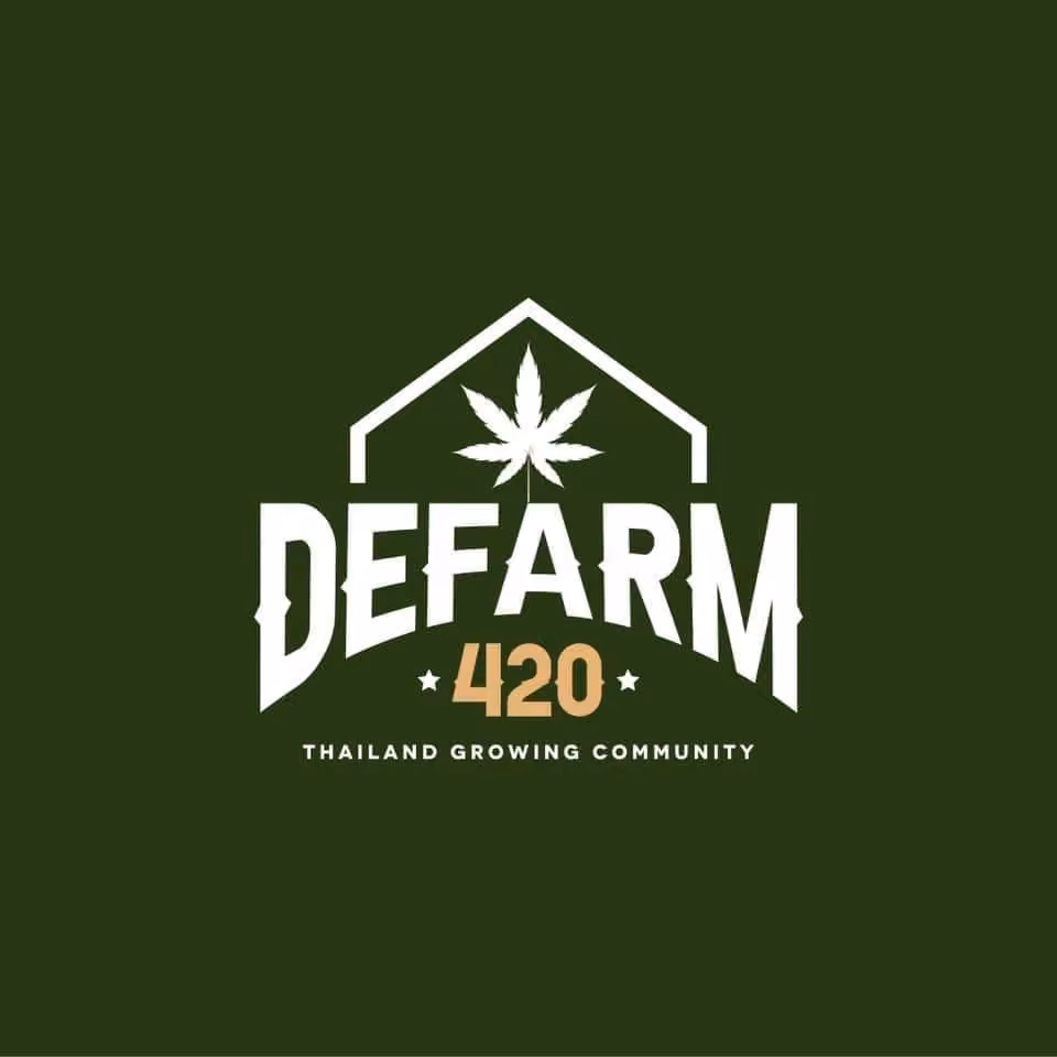 大麻店铺 DeFarm 标志
