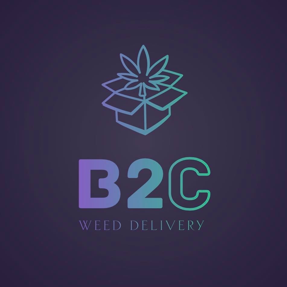 B2C Weed Delivery logo