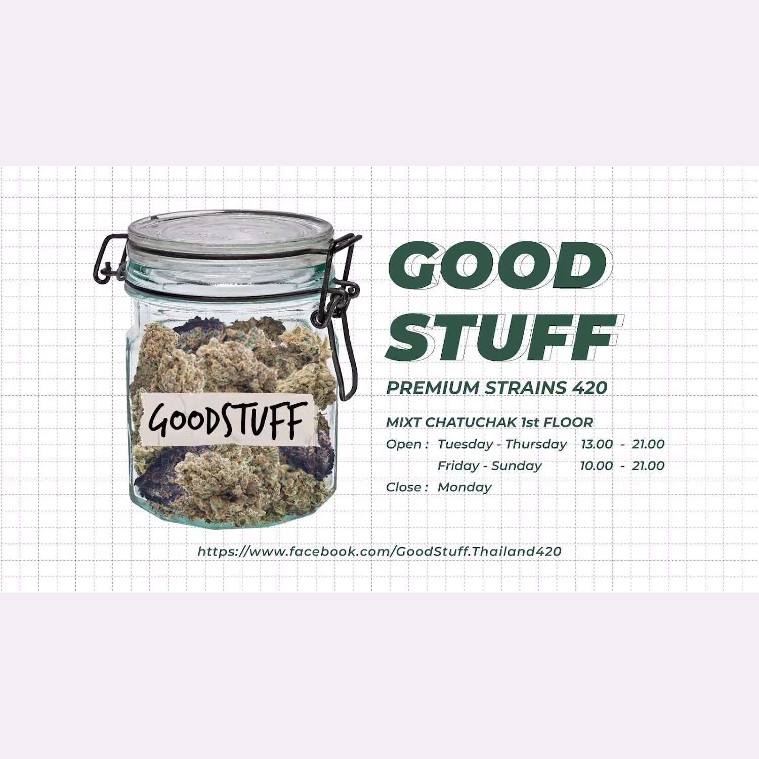 Cannabis Dispensary Goodstuff Supply in Bangkok logo
