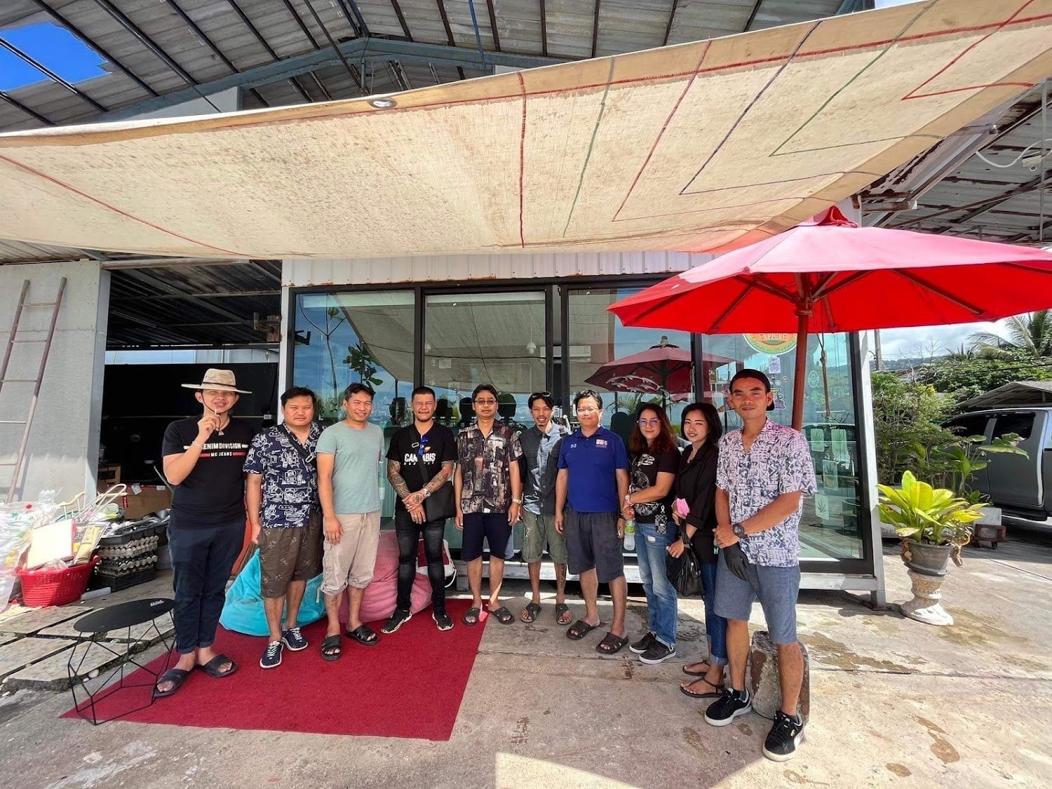 Fisherman's Cannabis Organic Farm Koh Samui