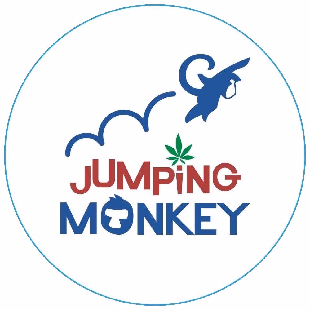 Cannabis Dispensary Jumping Monkey in Chiang Mai logo