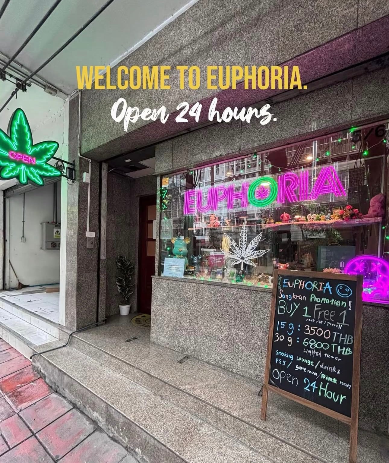 Holyweed Rooftop Cannabis Dispensary In Bangkok