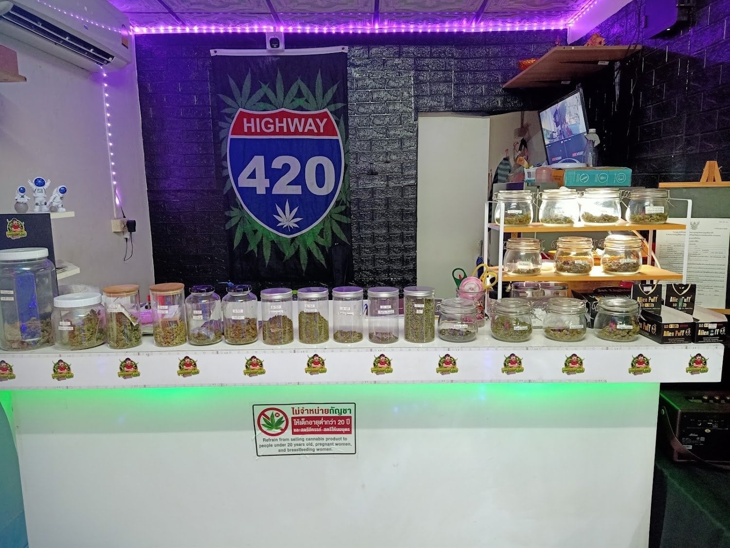 Cannabis Dispensery, Marijuana And Weed