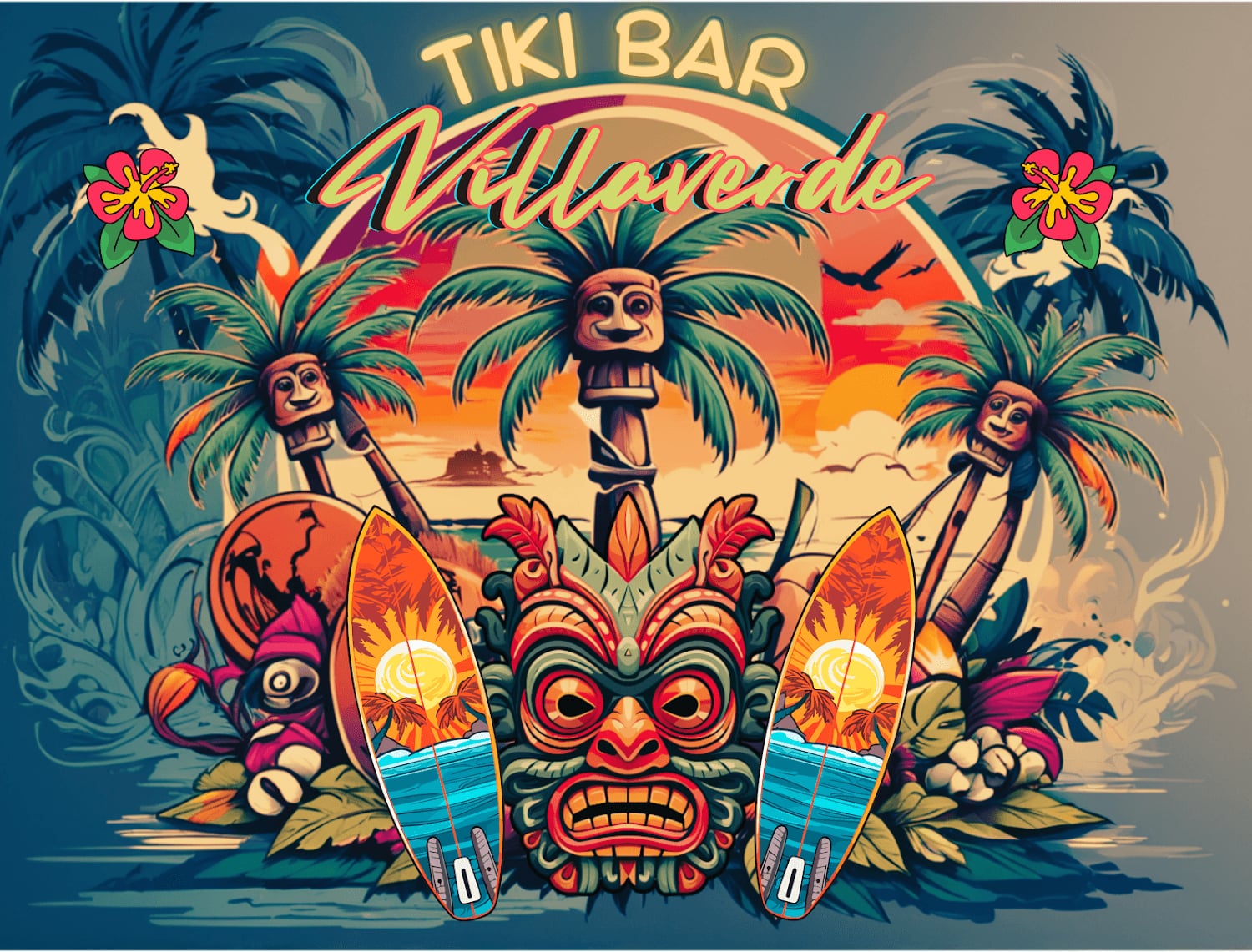 Tikibar Villaverde Walking Street