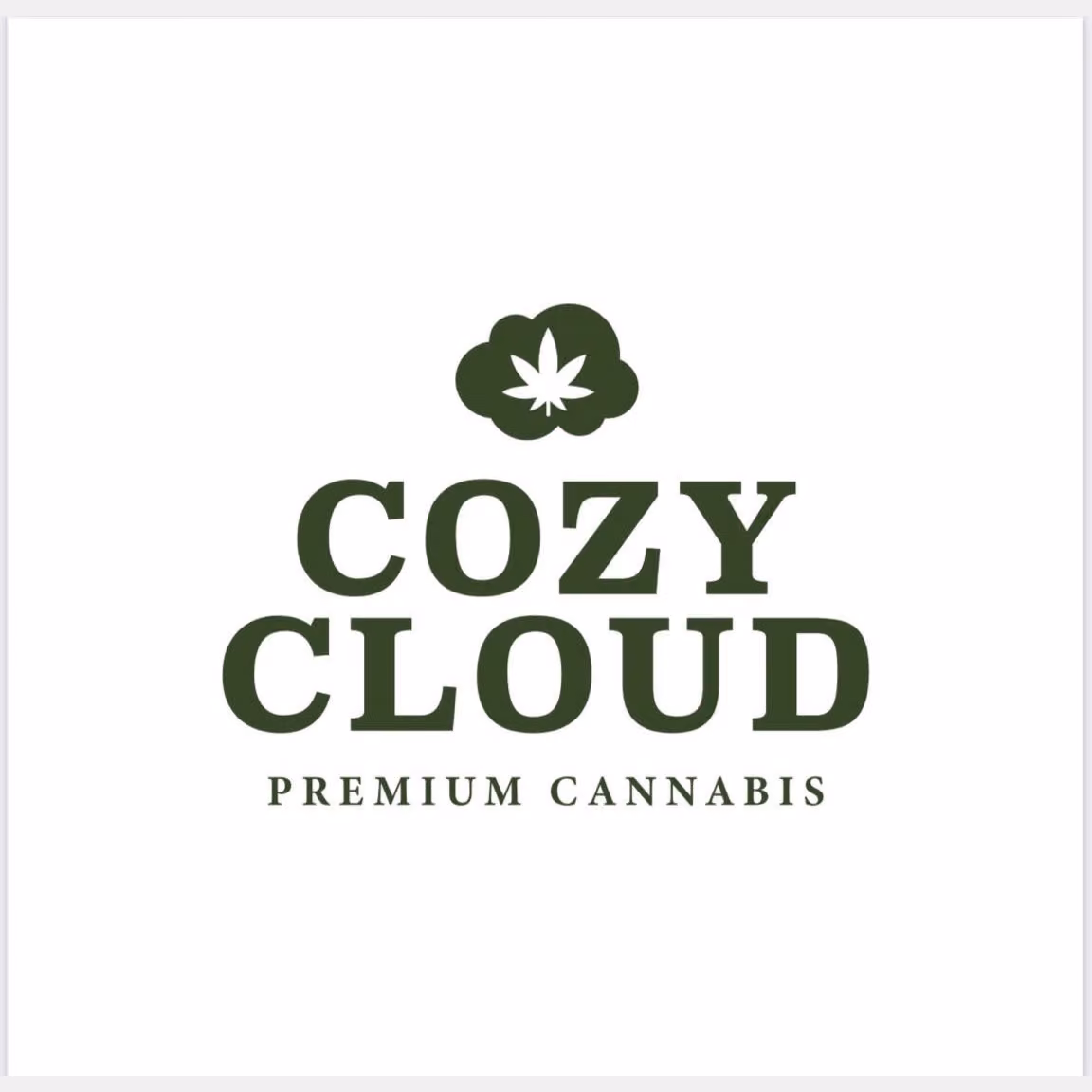 مستوصف القنب Cozy Cloud شعار
