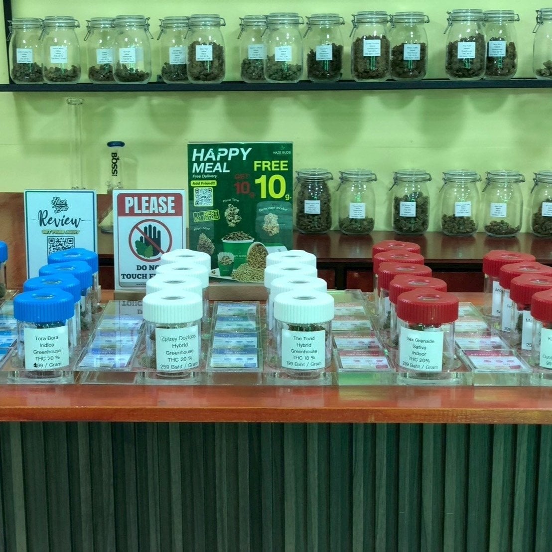 Haze Buds Cannabis Chiang Mai Sridonchai Night Market