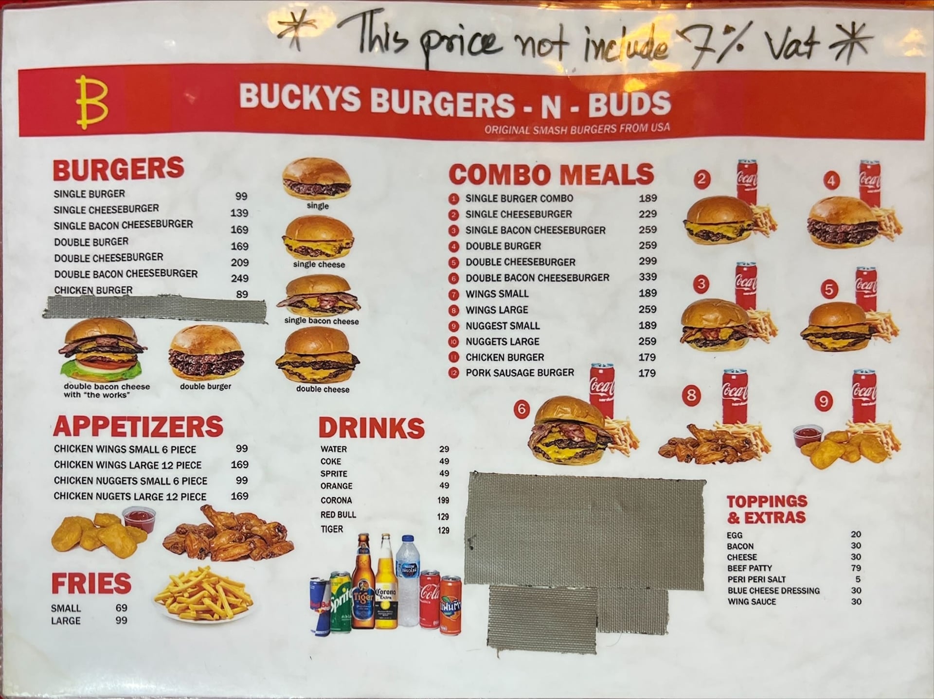Bucky Burger N Buds