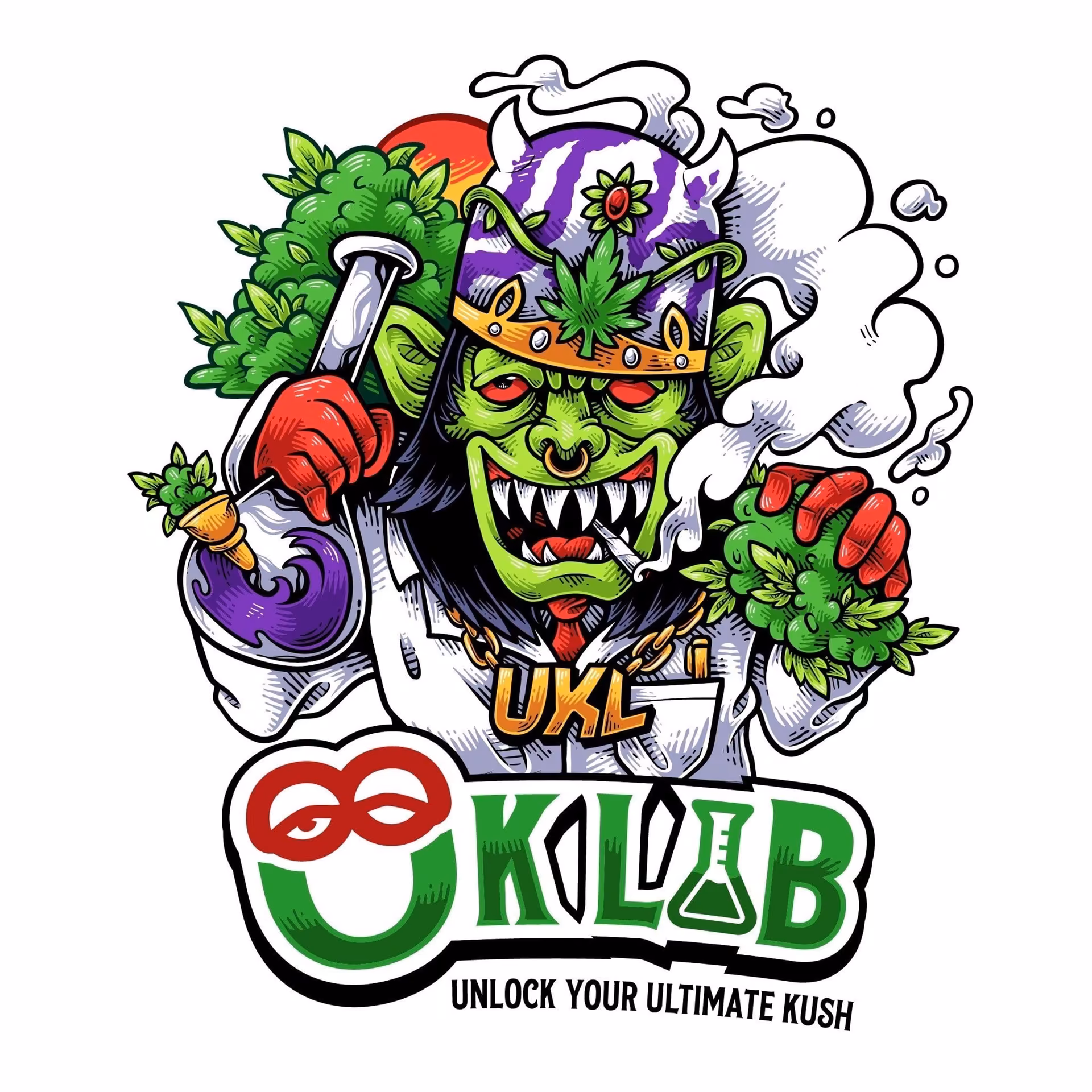 Магазин каннабиса Uklab Weed Dispensary Near BTS Bearing в Samut Prakan логотип