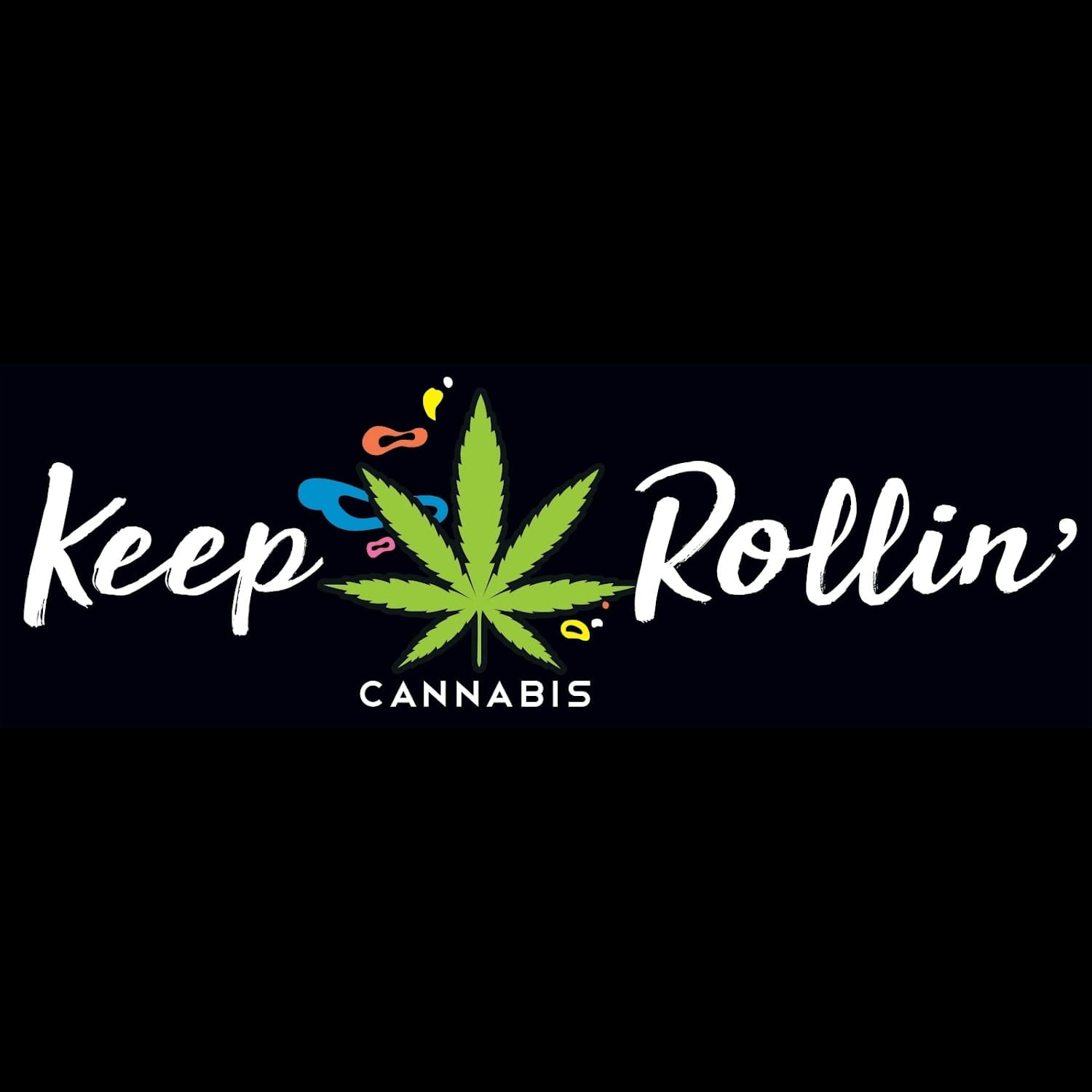 Cannabis Dispensary Keep Rollin' logo