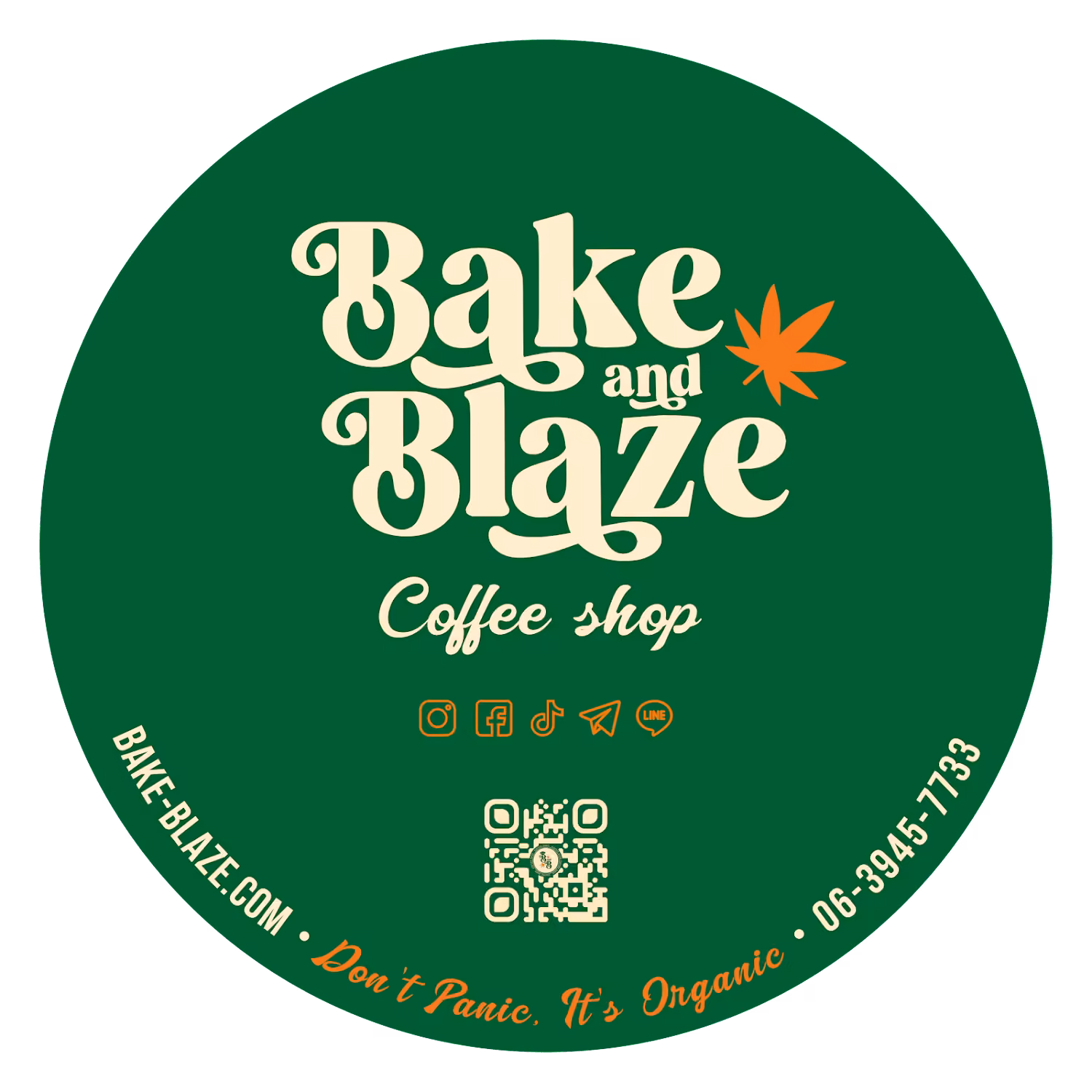 Cannabis Dispensary Bake & Blaze Kathu in Phuket logo