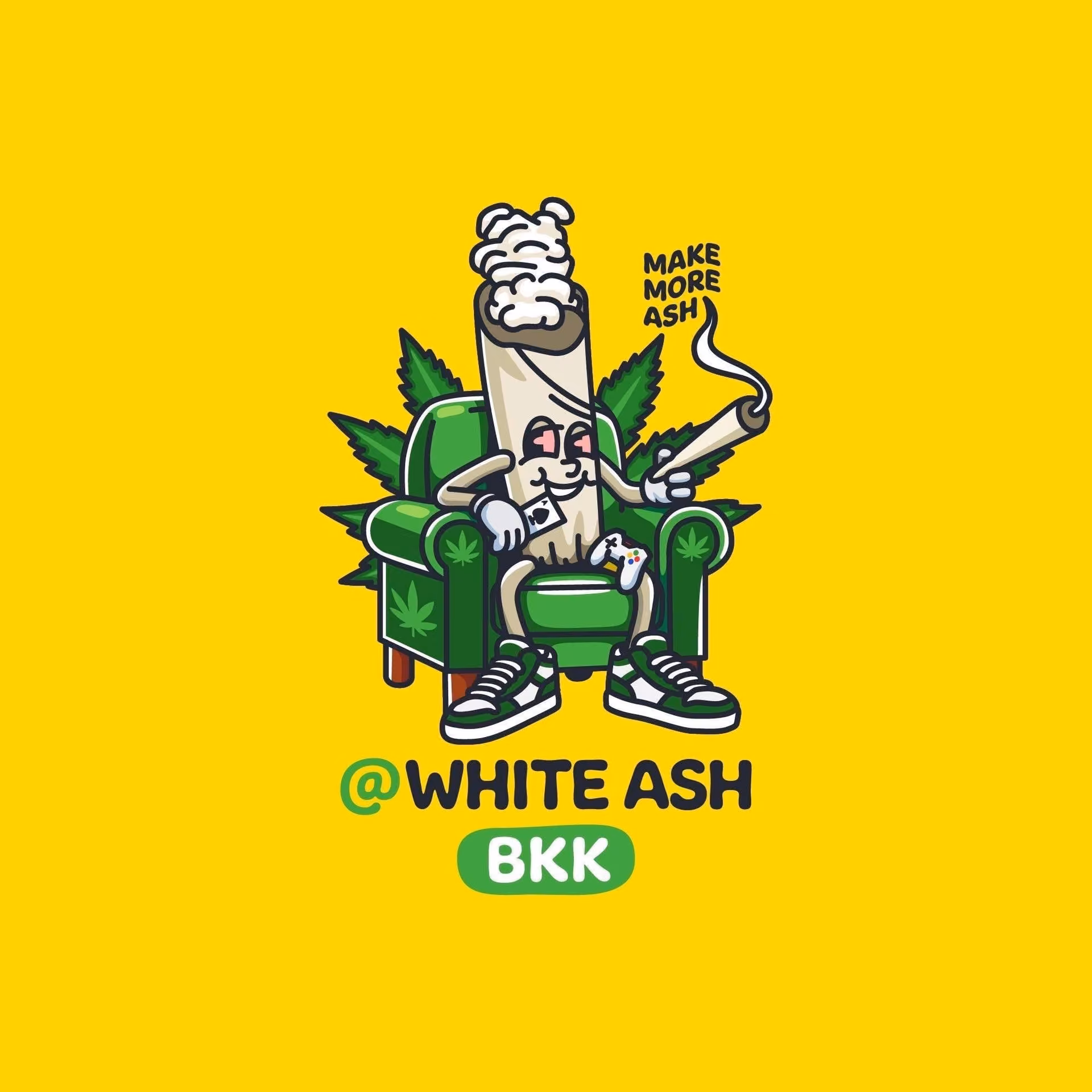 Cannabis Dispensary WhiteAshBkk Weed Retail in Nonthaburi logo