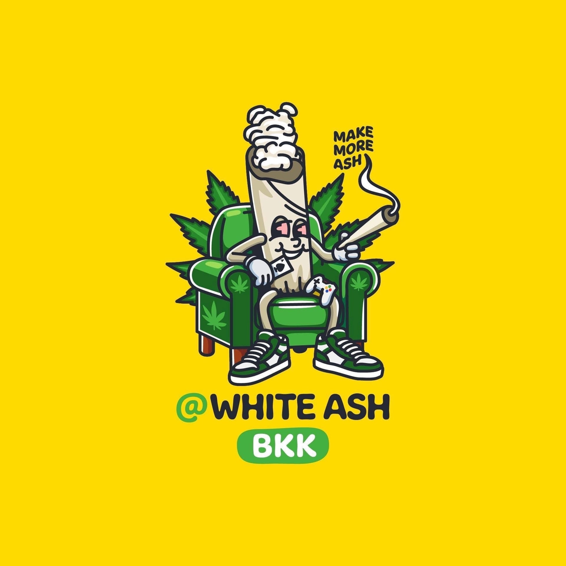 Cannabis Dispensary WhiteAshBkk Weed Retail in Nonthaburi logo