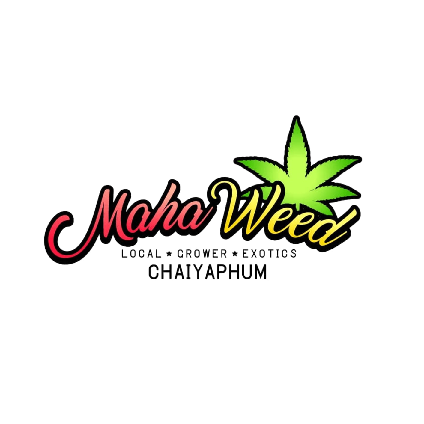 대마초 매장 Mahaweed420 로고
