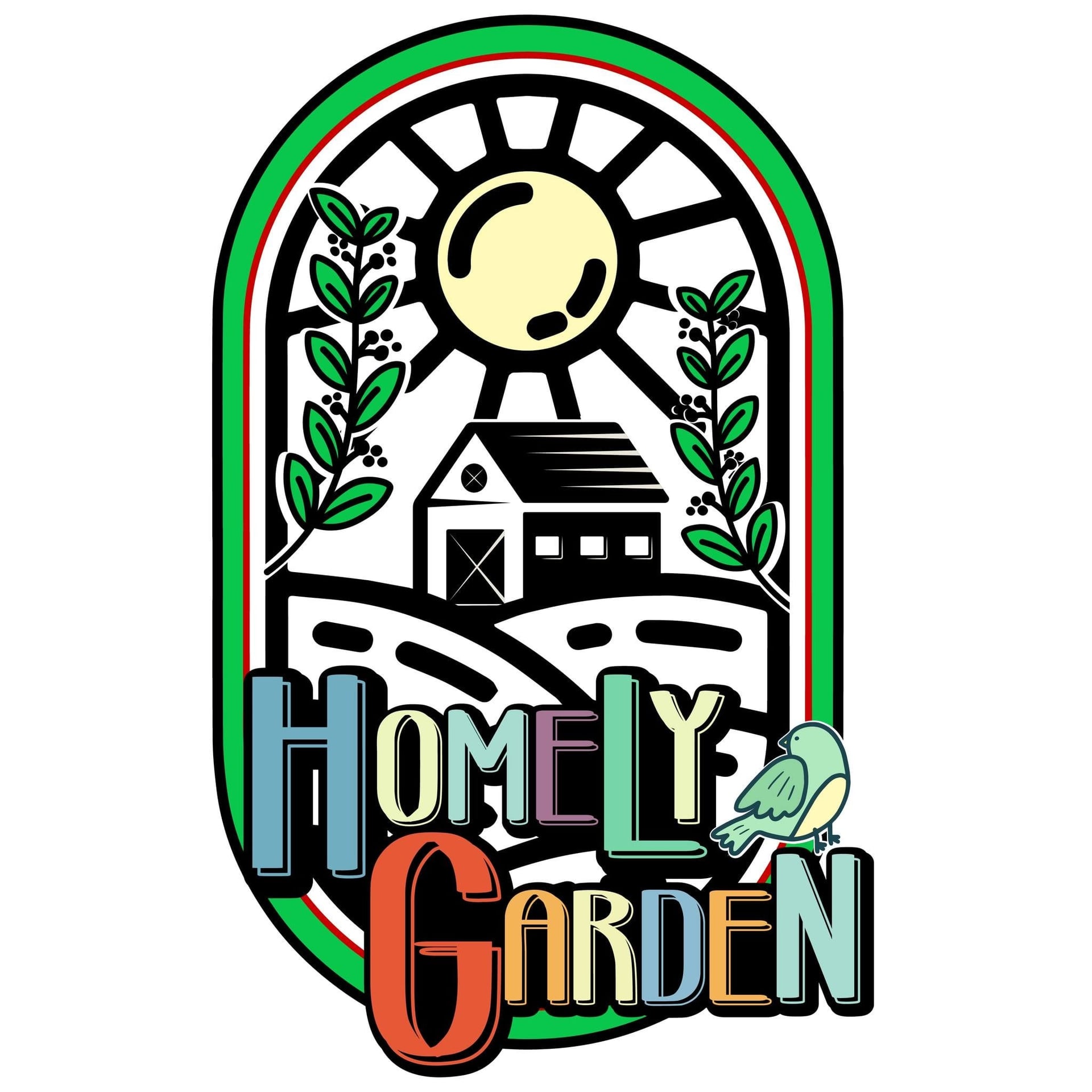 कैनबिस डिस्पेंसरी Homely Garden लोगो