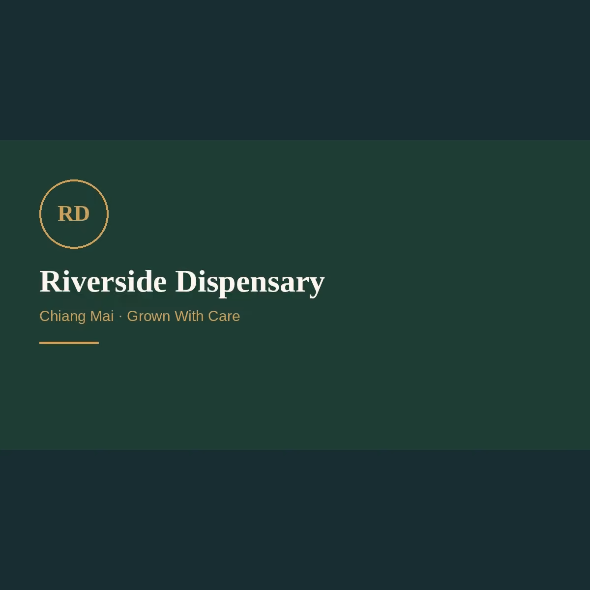 Cannabis Dispensary Riverside in Chiang Mai logo
