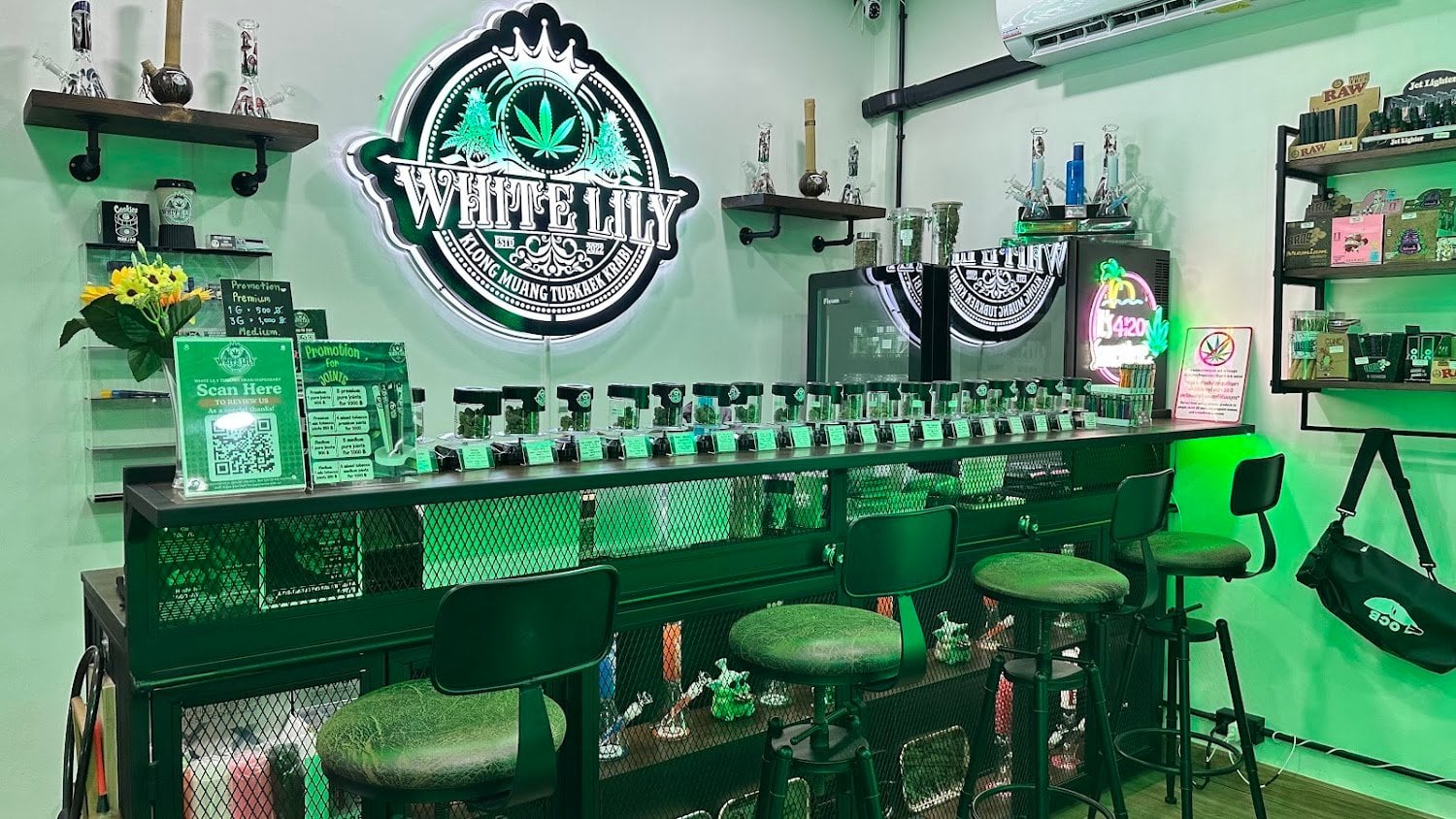 The Hidden Lounge By White Lily Cannabis And