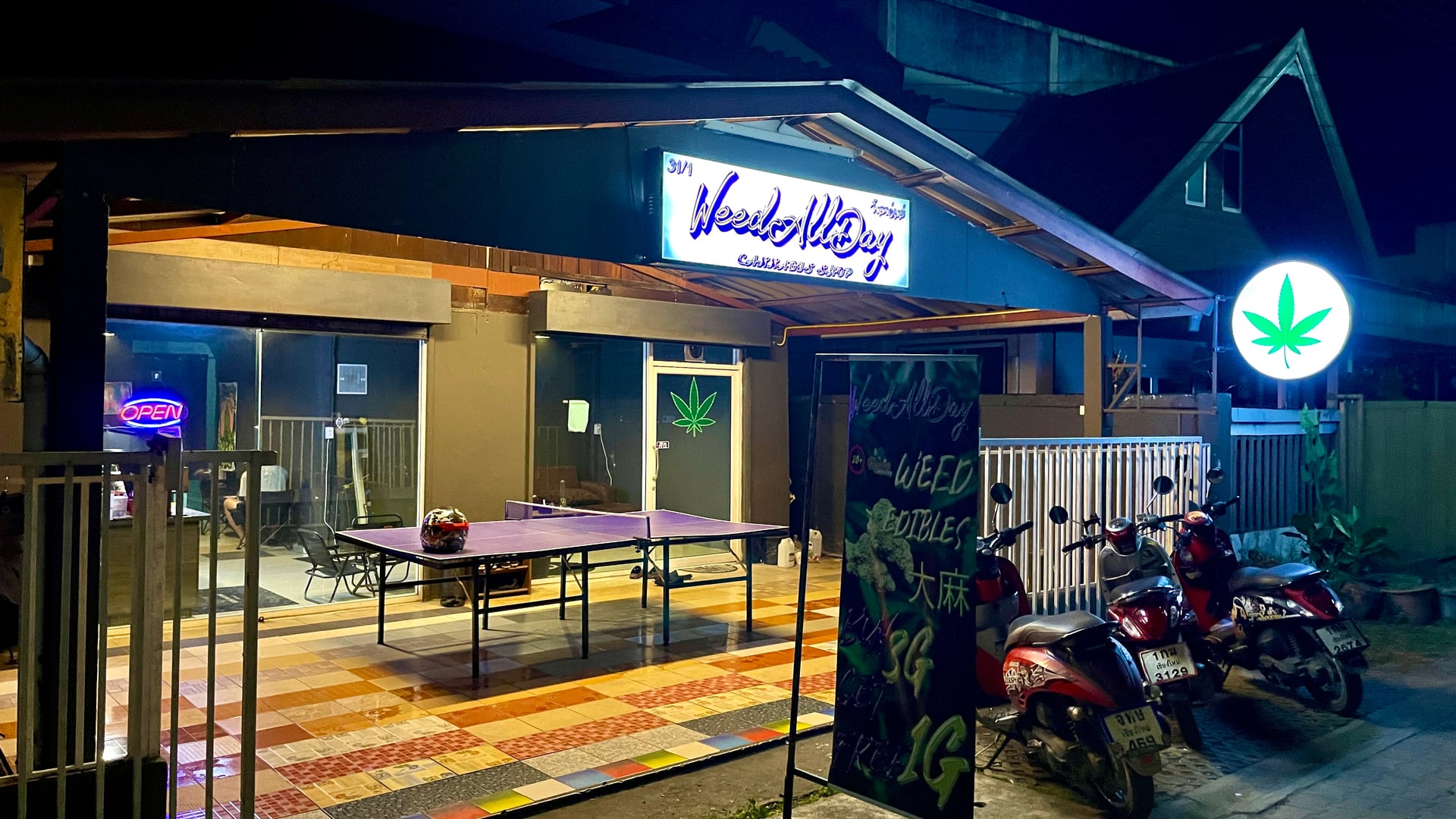 HAF CNX Cannabis L Rubbish Tattoo Gallery