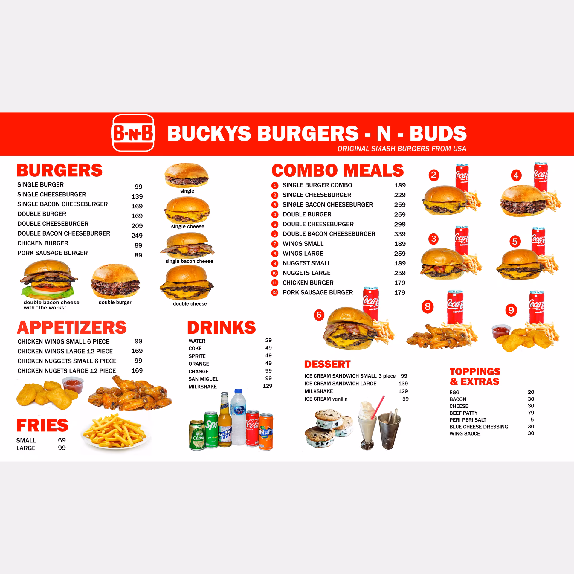 Pattayaの大麻ショップ Bucky Burger N Buds ロゴ