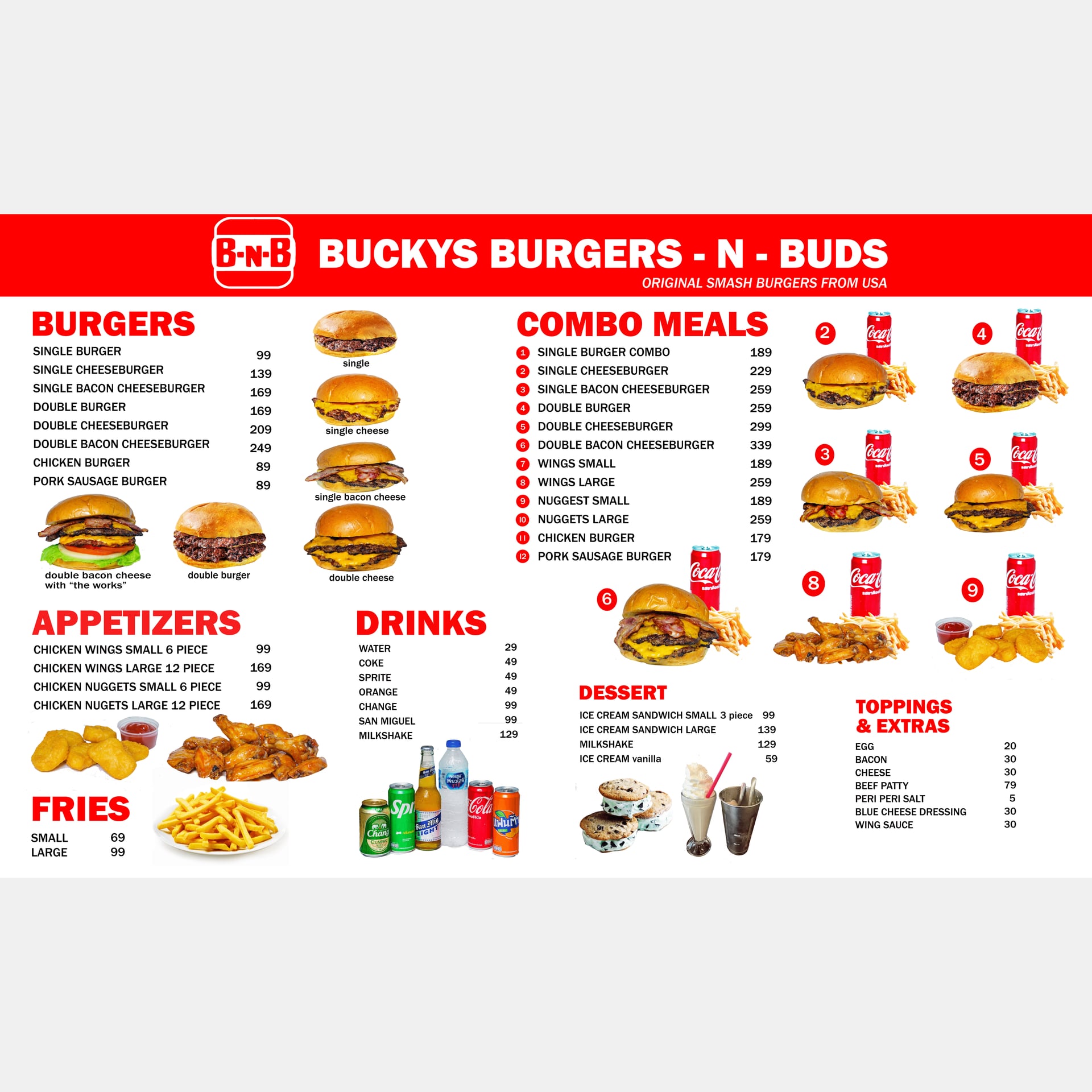 Pattaya में कैनबिस डिस्पेंसरी Bucky Burger N Buds लोगो