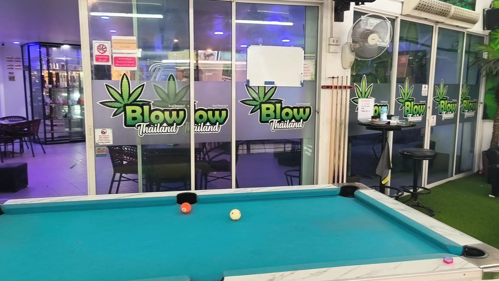 Blow Cannabis Coffee Shop Lounge