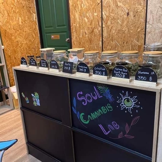 Soul Cannabis Lab Bus Station