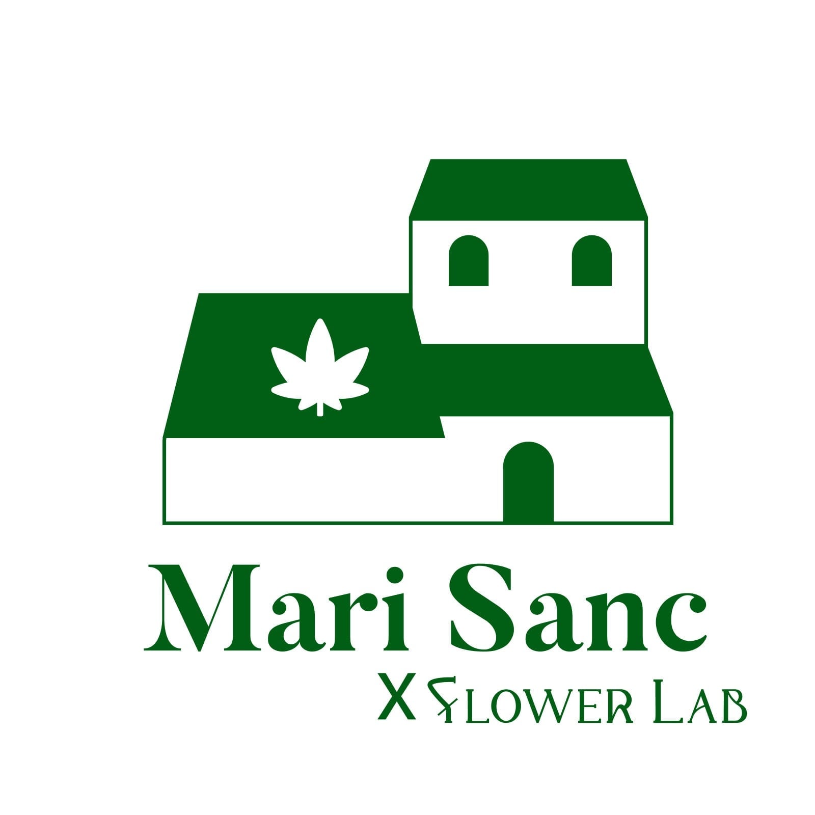 Mari Sanc X Flowerlab logo