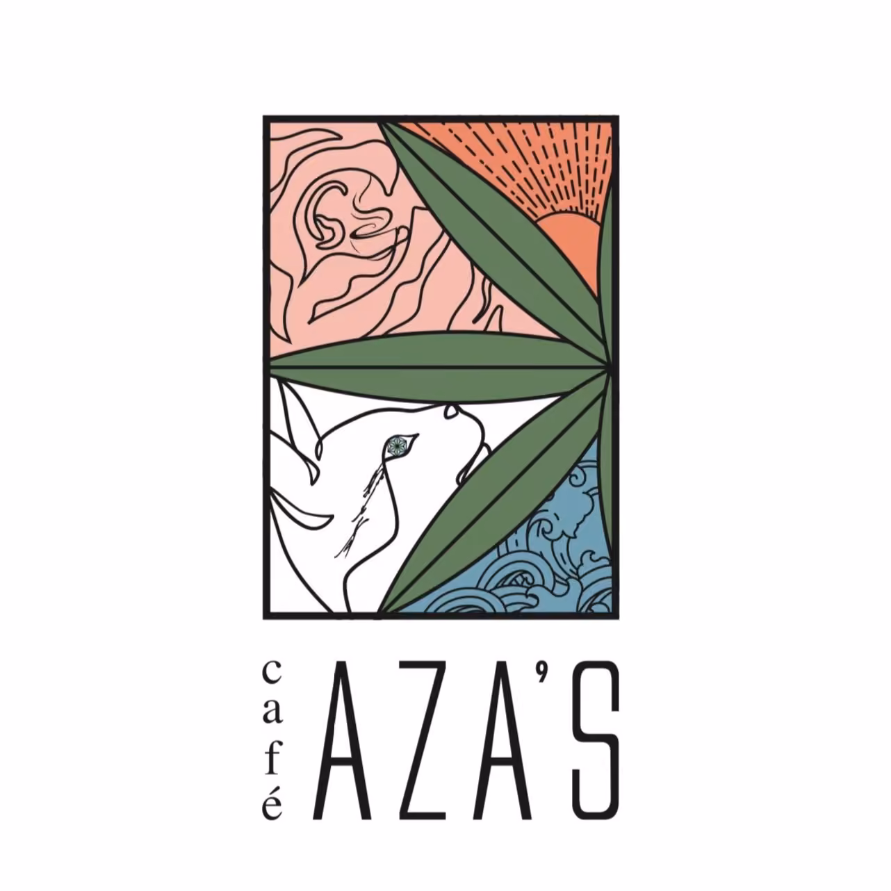 Cannabis Dispensary Café AZA'S logo