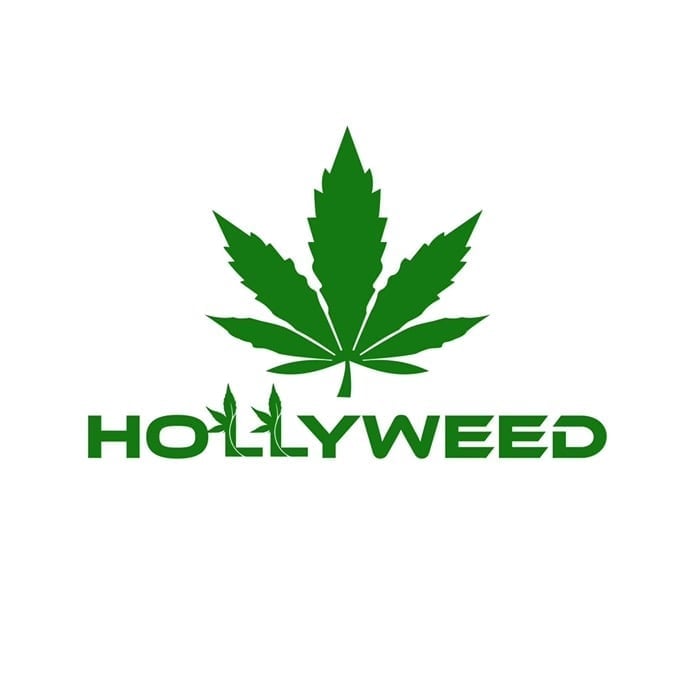 Bangkok的大麻店铺 HollyWeed 标志