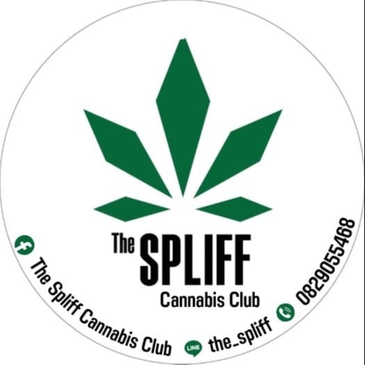 大麻店铺 The Spliff 标志