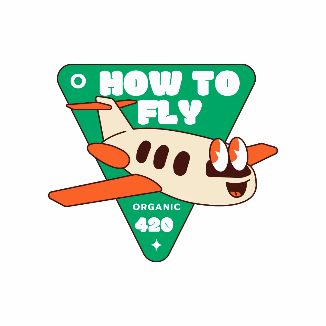 Konopná výdejna How To Fly v Bangkok logo