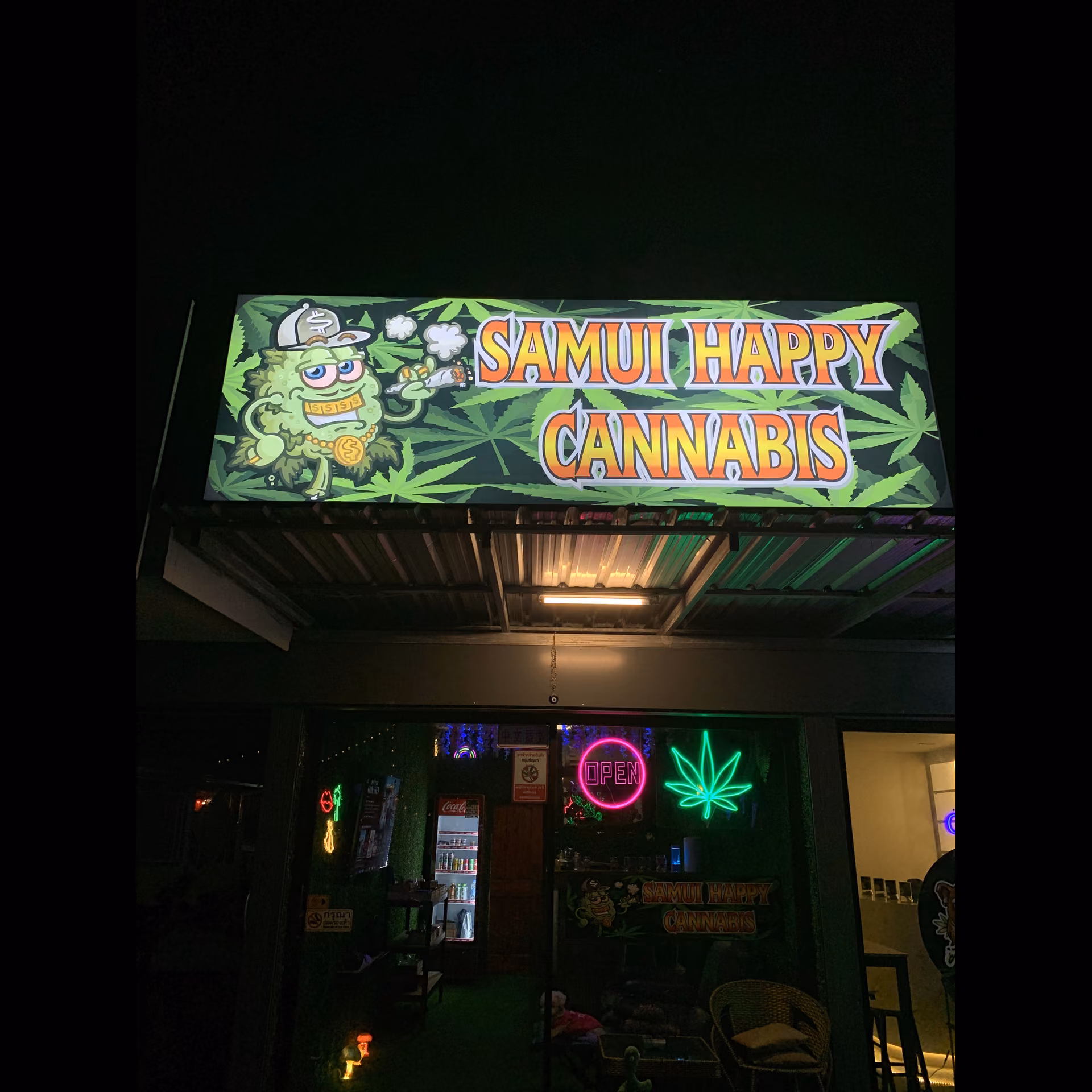 Cannabis Dispensary Spaceyy Fisherman in Ko Samui logo