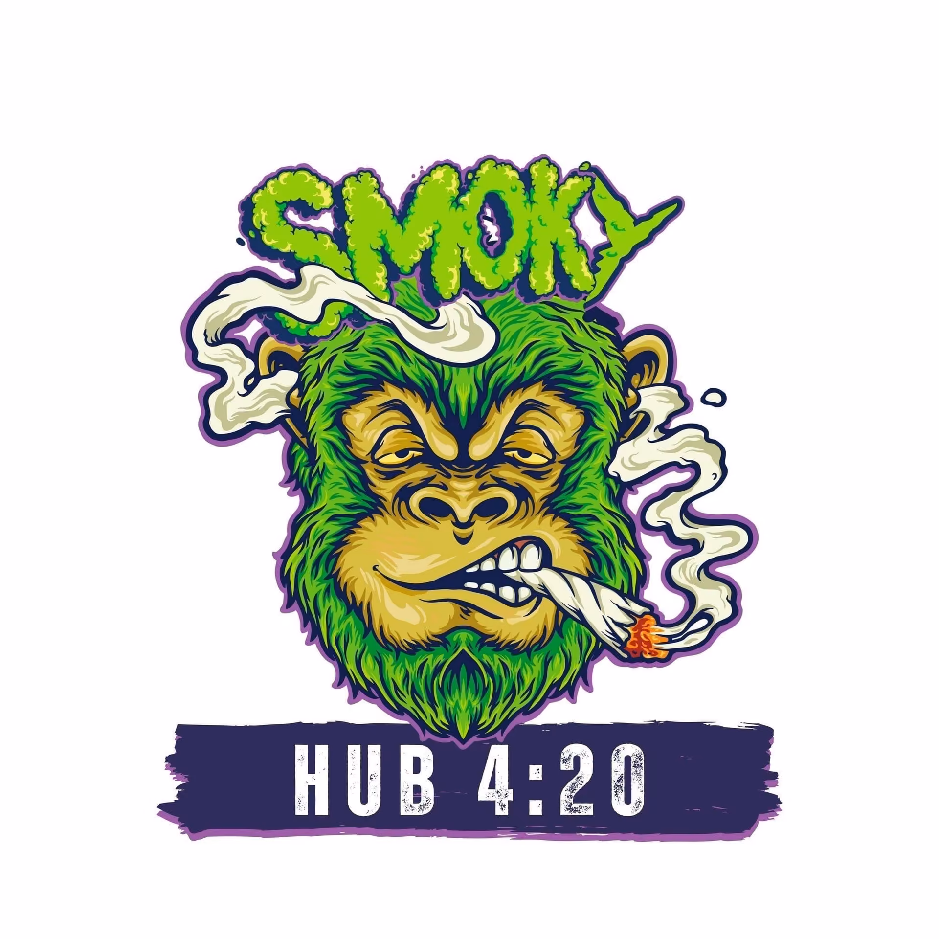 Dispensaire de cannabis Smoky Hub à That Phanom logo