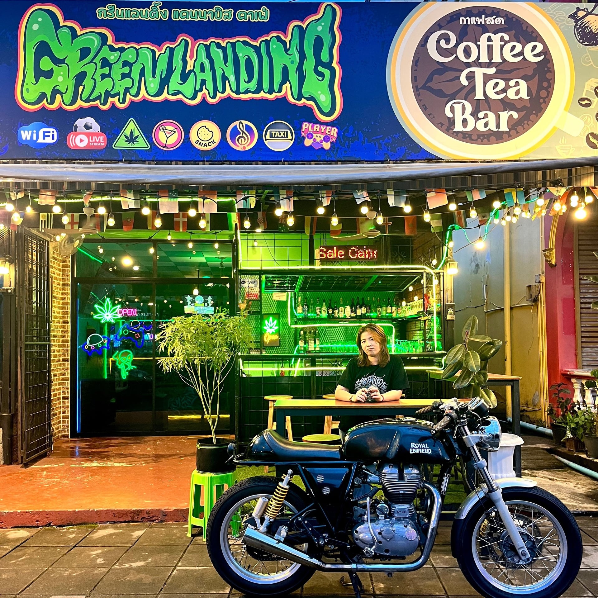 Green Landing - Cannabis Cafe