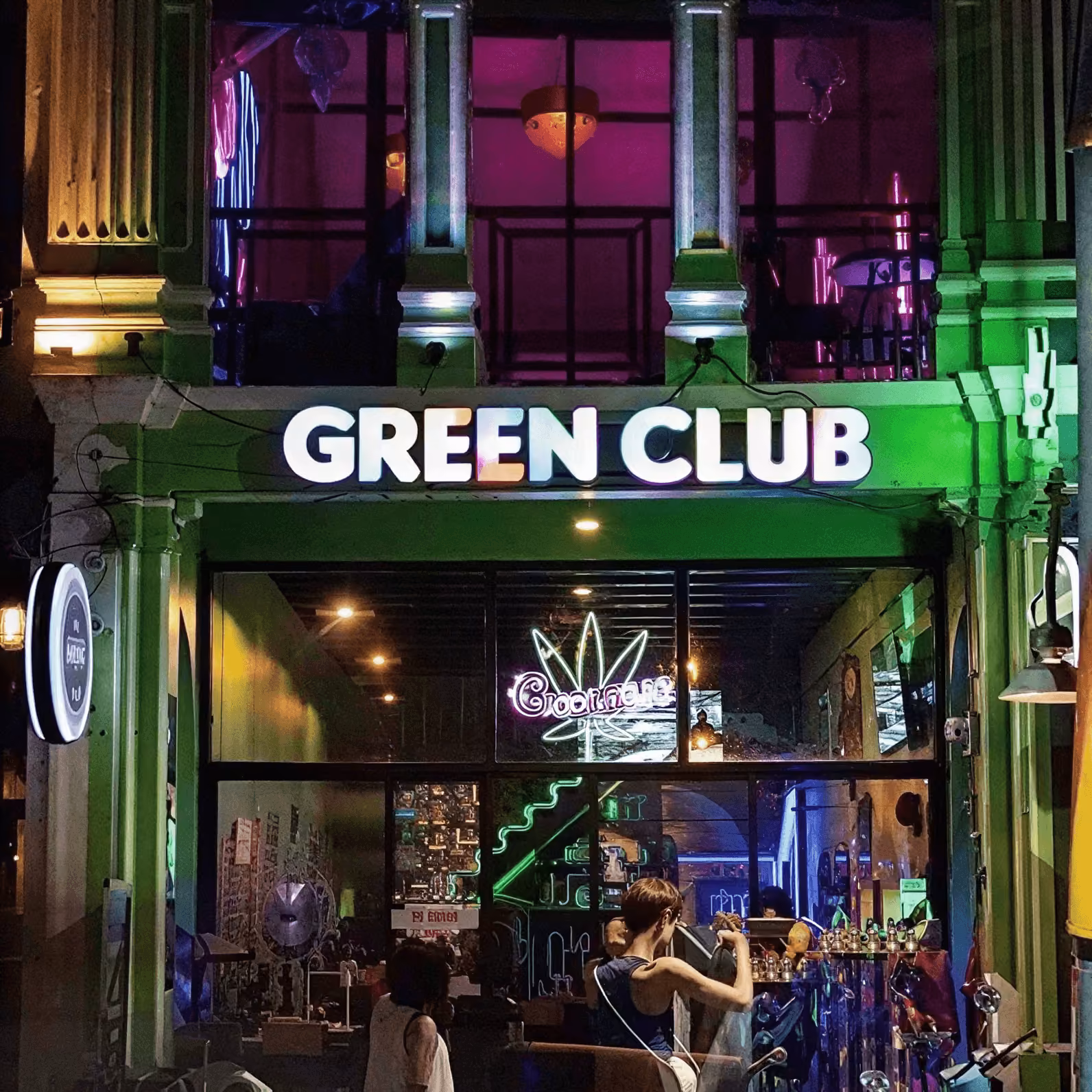 Cannabis Dispensary Green Club logo