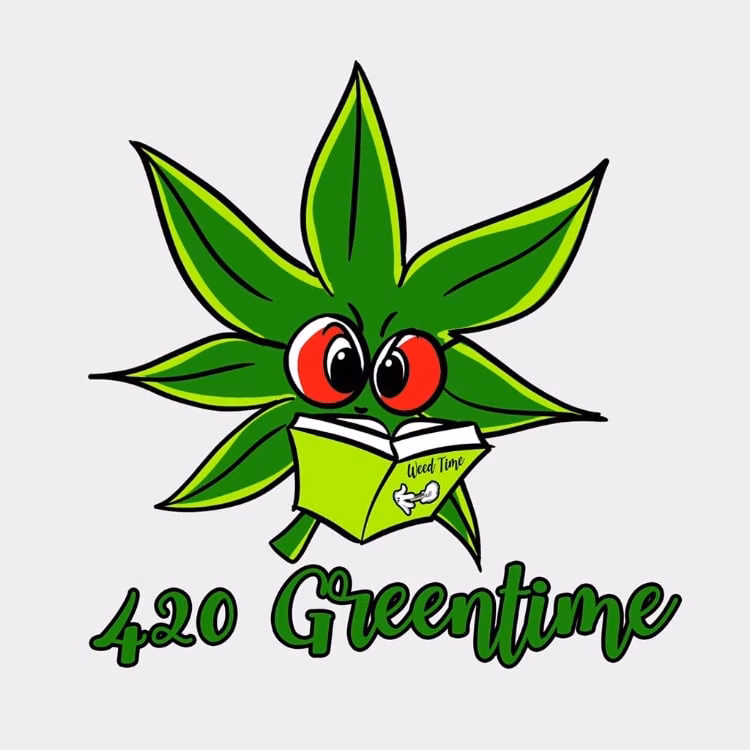 Cannabis Dispensary 420 Green time.Delivery Only logo