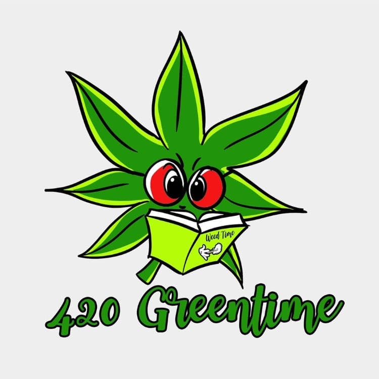 420 Green time.Delivery Only logo