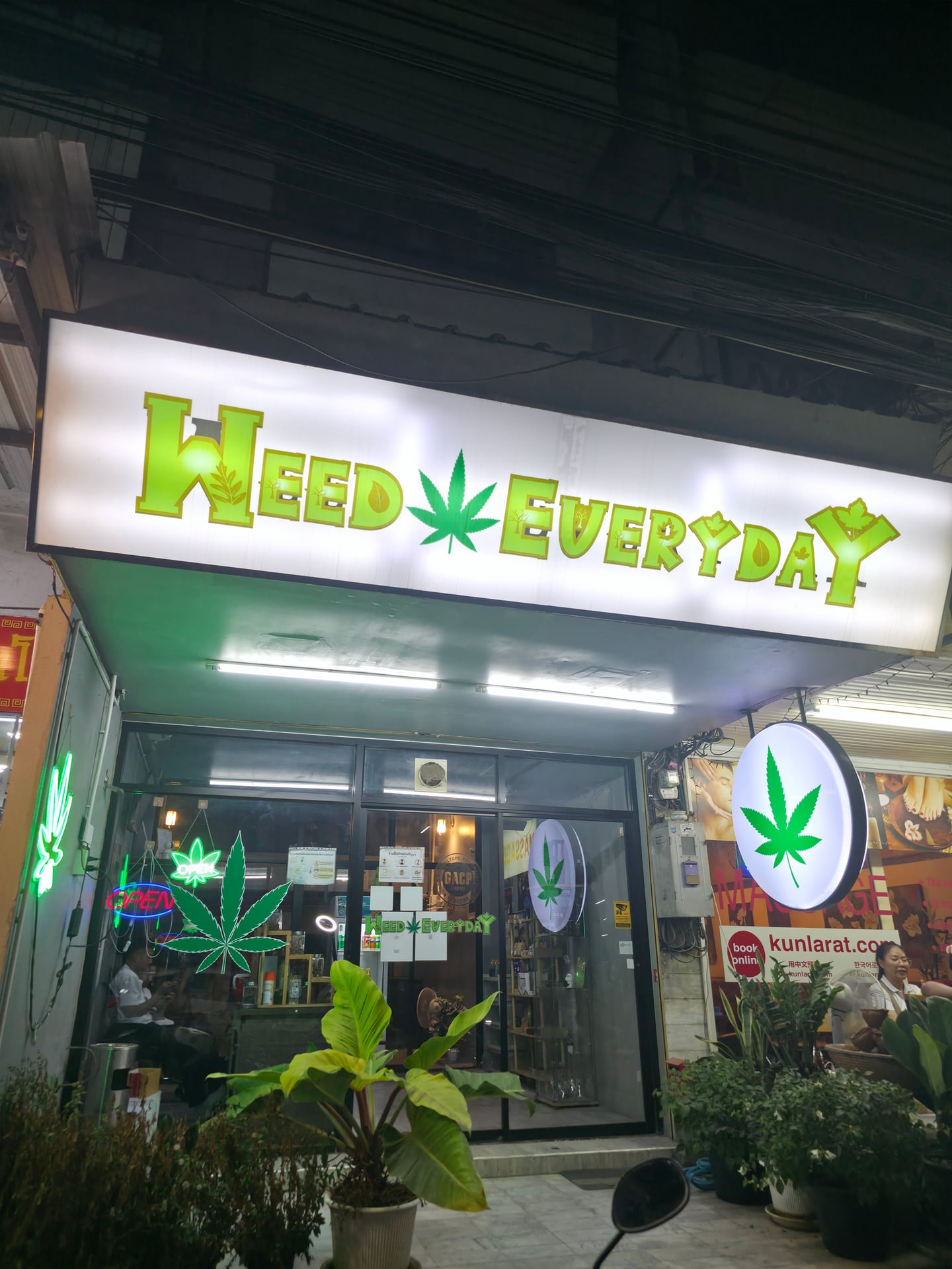 HAF CNX Cannabis L Rubbish Tattoo Gallery