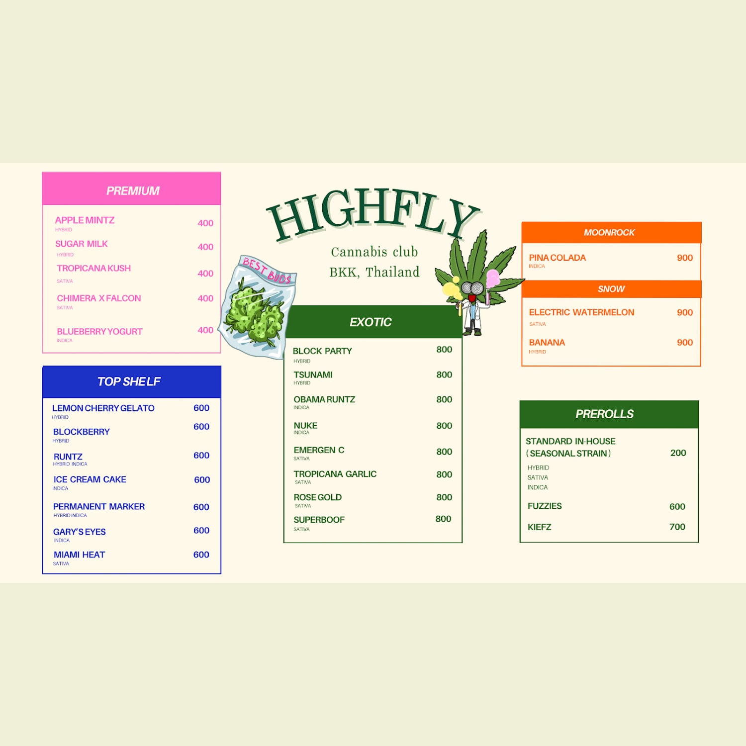 Cannabis Dispensary Highfly Cannabis & Drinks logo